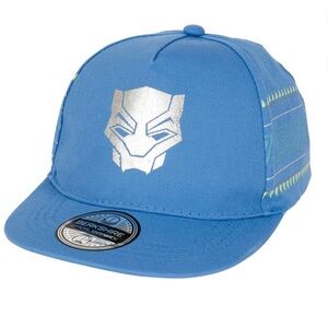 Marvel Blue Hat with Silver Hero Emblem